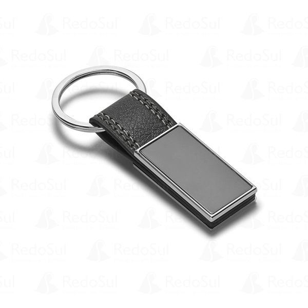 Chaveiro Personalizado em Couro Sintético